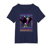 Disney Darkwing Duck Get Dangerous Square T-Shirt, Women's Plus, Navy Blue, 4X