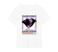 Disney Darkwing Duck Get Dangerous Square T-Shirt, Women's Plus, White, 3X