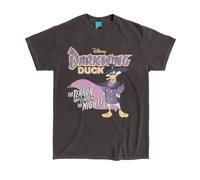 Disney Darkwing Duck Vintage Wash Charcoal T Shirt