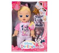 Disney Darlings 13" Interactive Baby Doll Marie Minnie Stitch Pooh 2+