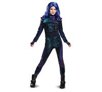 Disney Descendants 3 Mal Deluxe size L 10/12 Girls Licensed Costume Disguise