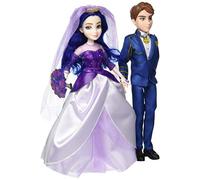Disney Descendants Mal and Ben Dolls, Inspired by Disney The Royal Wed
