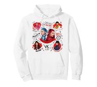 Disney Descendants: Wicked Wonderland Chloe Red Pink Luis Pullover Hoodie
