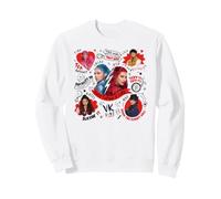 Disney Descendants: Wicked Wonderland Chloe Red Pink Luis Sweatshirt