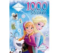Disney Die Eiskönigin: 1000 Sticker: Mit tollen Rätseln und Ausmalmotiven