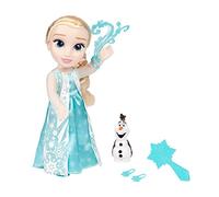 Disney Die Eiskönigin - Frozen - Singing Elsa doll 35 cm, sings Let It Go, includes accessories for extra fun, perfect girls from 3 years, 225306, turquoise