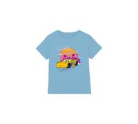 Disney Dinoco Sunset T-Shirt Light Blue | Size: 12-13 Years Disney Light Blue 12-13 Years
