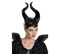 Disney Disguise Women's Maleficent Movie Maleficent Deluxe Costume Horns, Black