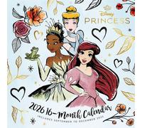Disney Disney Princess - 2026 Wall Calendar Wall Calendar multicolour Onesize