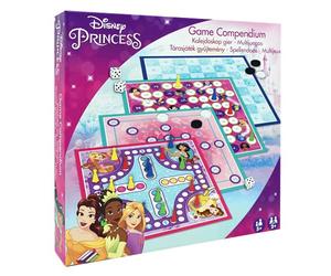 Disney | Disney Princess Games Compendium | 4 x Game Boards | Full Instructions Supplied | Ages 5+