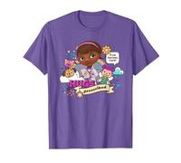 Disney Doc McStuffins Hugs Prescribed T-Shirt T-Shirt, Men, Purple Heather, Large