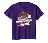 Disney Doc McStuffins Hugs Prescribed T-Shirt T-Shirt, Youth, Purple, Small