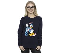Disney Donald Duck Cool Sweatshirt In Navy Navy XL