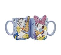 Disney Donald Duck & Dizzy Duck Pair Mug, Set of 2, Approx. 10.1 fl oz (300 ml) SAN4078