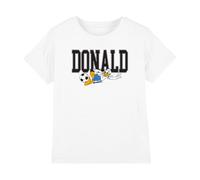 Disney Donald Duck Football Kick Kids T Shirt, White, 12-13Y