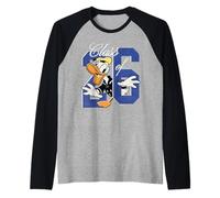 Disney Donald Duck Graduation 2026 Class of '26 Retro Grad Raglan Baseball Tee