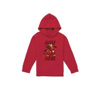 Disney Donald Duck Little Devil Youth Kids Pull-Over Hoodie, Red | Size: 7-8 Years Disney Red 7-8 Years
