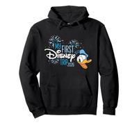 Disney Donald Duck My First Disney Trip 2026 Vacation Pullover Hoodie
