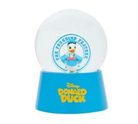 Disney - Donald Duck - Snow Globe 'The Founding Feather' - Officially Licensed Merchandise - Homeware & Decor For Fans, Bedroom, Living Room & Office. Bookshelf Decoration Glass Dome/Snowdome.