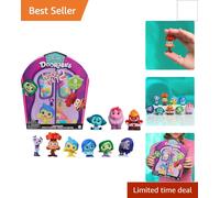 Disney Doorables Inside Out 2 Collection Peek - 9 Miniature Figures Unbox