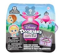 Disney Doorables Let's Go Series 3 Collectable Figures and Vehicles, 1.5 Inch Surprise Figure, Kids Toy from 5 Years