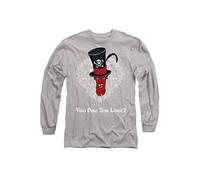 Disney Dr. Facilier Valentine, Voo Doo You Love? T-Shirt, Athletic Heather in Light Grey | Size: Medium Disney Light Grey M