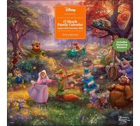 Disney Dreams by Thomas Kinkade Studios 17-Month 2025-2026 Family Wall Calendar
