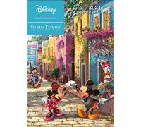 Disney Dreams Collection by Thomas Kinkade Studios: 12-Month 2024 Monthly Pocket Planner Calendar