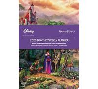 Disney Dreams Collection by Thomas Kinkade Studios 12-Month 2025 Monthly/Weekly Planner Calendar: The Evil Queen