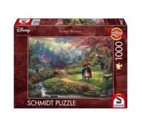 Disney Dreams Collection - Mulan Blossoms of Love by Thomas Kinkade 1000 Piece