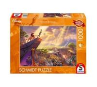 Schmidt, Thomas Kinkade: Disney The Lion King (1,000-Piece), Jigsaw Puzzle, Ages 14+, 1+ Players