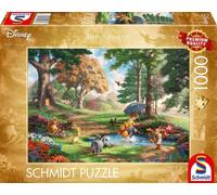 Schmidt Jigsaw Puzzle Thomas Kinkade: Disney Winnie the Pooh – 1,000 Pieces, Ages 14+
