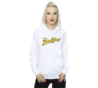 Disney Duck Tales Logo Hoodie In White White XXL