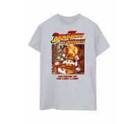 Disney Women's Duck Tales The Movie Cotton Boyfriend T-Shirt in Grey | Size: XL Disney Grey XL