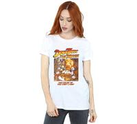 Disney Womens/Ladies Duck Tales The Movie Cotton Boyfriend T-Shirt - White - White - S