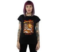 Disney Women's Duck Tales The Movie Cotton T-Shirt in Black | Size: 2XL Disney Black 2XL