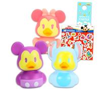 Disney Duckaloos Collection Set - 3 Piece Bath Toy Lover Duck Set | 3 Disney Duck Features Minnie Mouse, Stitch and Shrek. Kids, Adults, and More Disney Collector Duckalooz