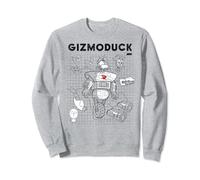 Disney DuckTales Gizmoduck Schematics Sweatshirt