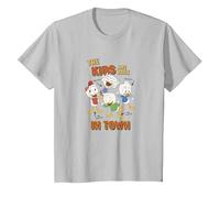 Disney DuckTales The Kids Are Back In Town T-Shirt, Youth, Silver Grey, Medium