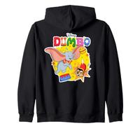 Disney Dumbo 85th Anniversary Timothy Q. Mouse Circus Fun Zip Hoodie