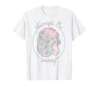 Disney Dumbo And Mom Always Be Yourself Portrait T-Shirt