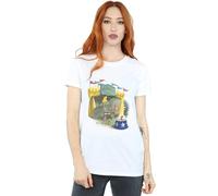 Disney Dumbo Circus Cotton Boyfriend T-Shirt In White White