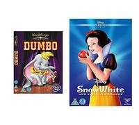 Disney Dumbo [DVD] & Snow White and the Seven Dwarfs [DVD]