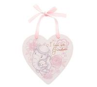 Disney Dumbo Magical Beginnings Hanging Plaque I Love You Grandma Pink