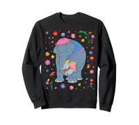 Disney Dumbo & Mrs. Jumbo Elephant Mom and Baby Son Collage Sweatshirt
