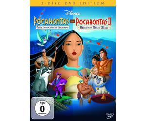 Disney DVD Pocahontas Doppelpack, Teil I und II