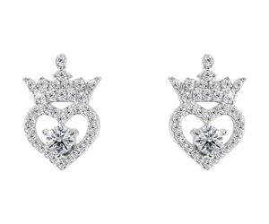 Disney E906315Raprl-Ph Pair Of Earrings In Silver Silver