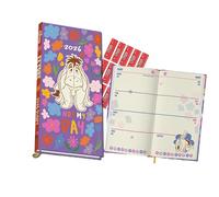 Disney Eeyore 2026 Slim Pocket Diary Calendar with FREE Organisational Stickers Included