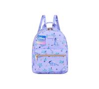 Disney Stitch Backpack for Women Teens Faux Leather Rucksack Fashion Girls Mini Daypack Shoulder Bag Purse Eeyore Gifts for Her (Purple Eeyore)