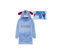 Disney Eeyore Hoodie Blanket & Cushion 2-In-1 in Blue Disney Blue One Size